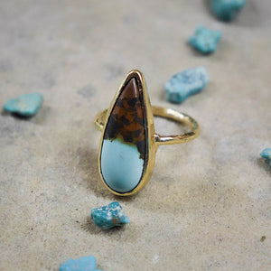 Royston Turquoise Elfin Ring