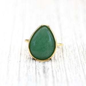 Chrysoprase Elfin Ring