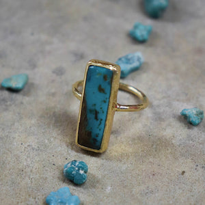 Royston Turquoise Elfin Ring