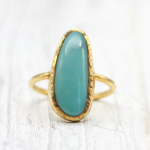 Maghara Turquoise Elfin Ring