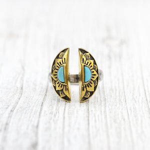 Natural Mystic Ring || Turquoise