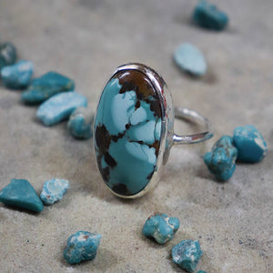 Royston Turquoise Elfin Ring