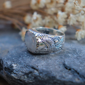 Women's Ring - moonstone - Xavier Rudd Collab