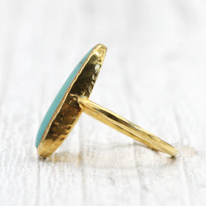 Maghara Turquoise Elfin Ring