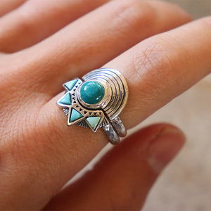 Be Open Ring || Turquoise