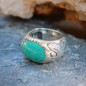 Men's Ring - turquoise - Xavier Rudd Collab