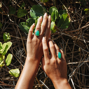 Chrysoprase Ring