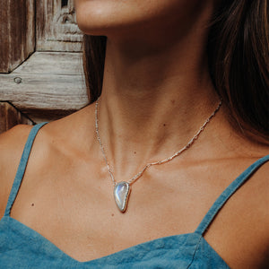 Rainbow Moonstone Necklace