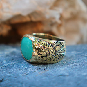 Men's Ring - turquoise - Xavier Rudd Collab