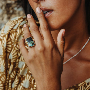 Royston Turquoise Ring