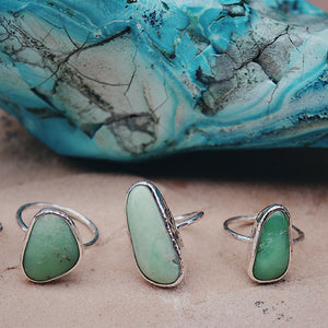 Chrysoprase Elfin Ring
