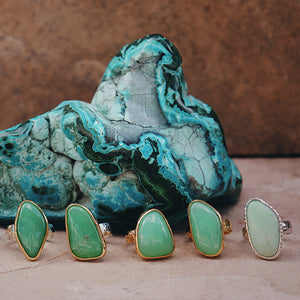 Chrysoprase Ring