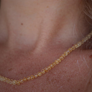 Citrine || Gemstone Necklace