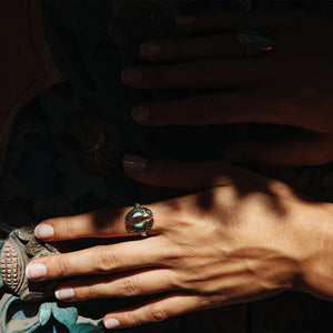 Natural Mystic Ring || Turquoise