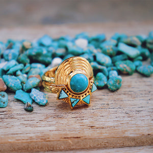 Be Open Ring || Turquoise