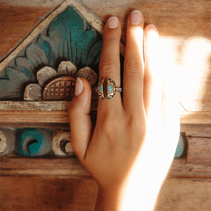 Natural Mystic Ring || Turquoise