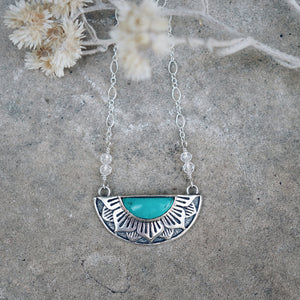 Natural Mystic Necklace || Turquoise
