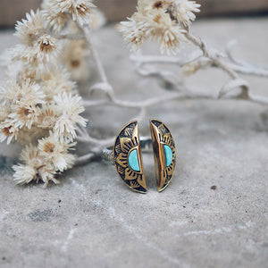 Natural Mystic Ring || Turquoise