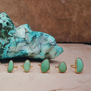 Chrysoprase Elfin Ring