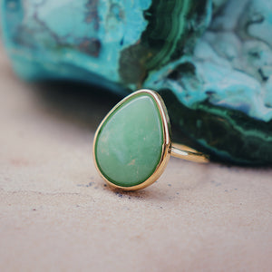 Chrysoprase Elfin Ring