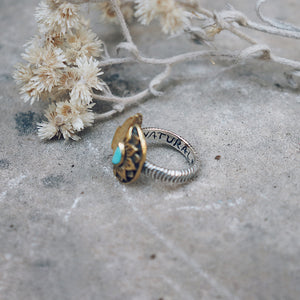 Natural Mystic Ring || Turquoise