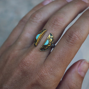 Natural Mystic Ring || Turquoise