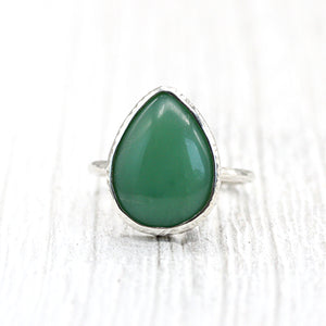 Chrysoprase Elfin Ring