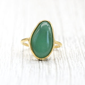 Chrysoprase Elfin Ring