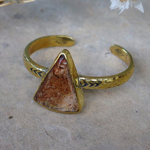 heirloom cuff || Garden Quartz