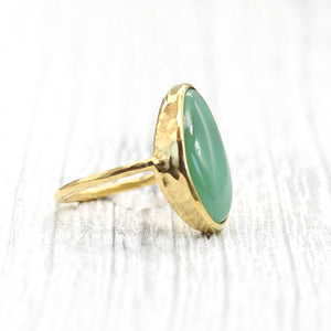 Chrysoprase Elfin Ring