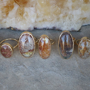 Garden Quartz Elfin Ring