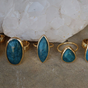 Apatite Elfin Ring