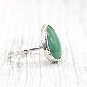 Chrysoprase Elfin Ring