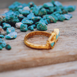 Your Light Ring || Turquoise