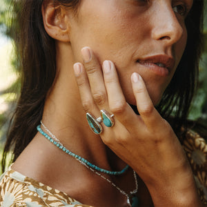 Royston Turquoise Elfin Ring