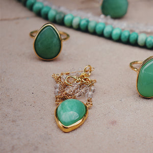 Chrysoprase Necklace