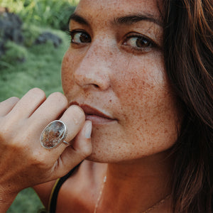 Garden Quartz Elfin Ring