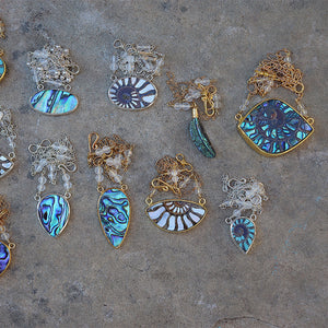 Mosaic Pearl Necklace