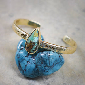Heirloom Cuff || Royston Turquoise