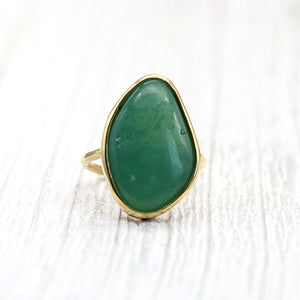 Chrysoprase Elfin Ring