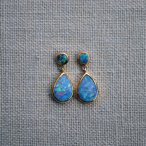 Fallen Star Earrings || wide tear