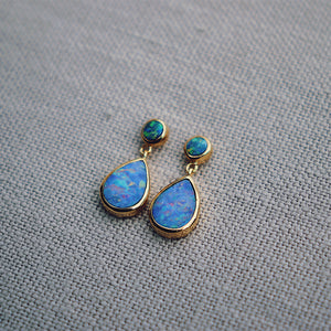 Fallen Star Earrings || wide tear