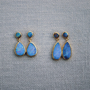 Fallen Star Earrings || wide tear