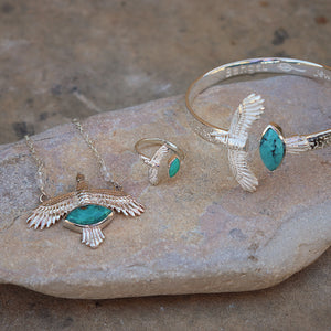 Elder Bird || Turquoise Ring