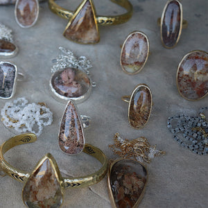 Garden Quartz Elfin Ring