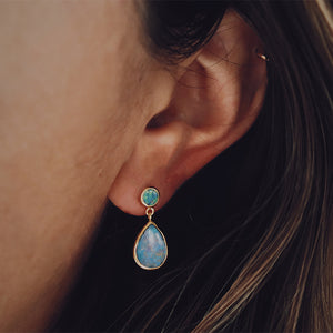 Fallen Star Earrings || wide tear