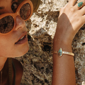 Heirloom Cuff || Royston Turquoise