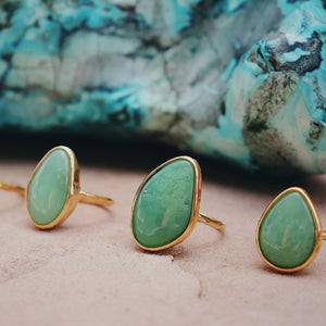 Chrysoprase Elfin Ring