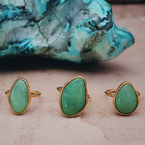 Chrysoprase Elfin Ring