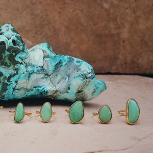 Chrysoprase Elfin Ring